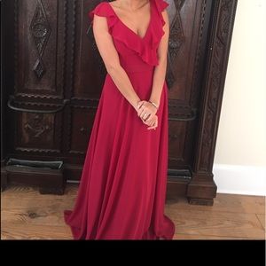 Maroon dress worn once for a wedding!!!